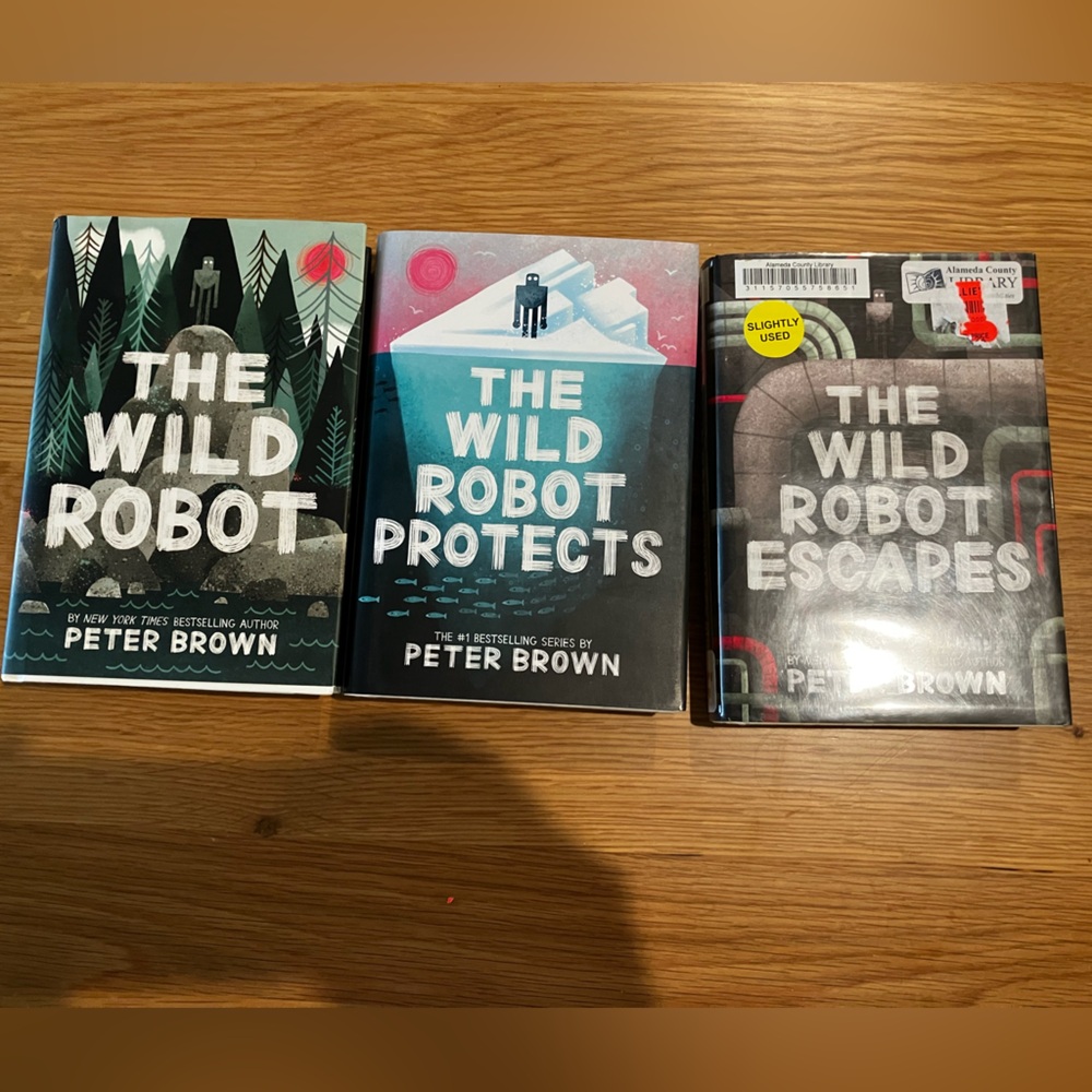 The Wild Robot Series - Set of 3 Books